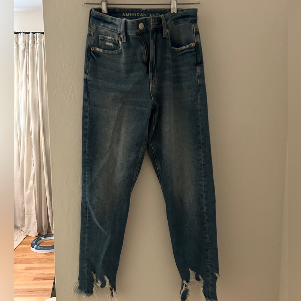 High rise mom jeans